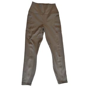 Spiritual Gangster Women's Leggings in Taupe Size S